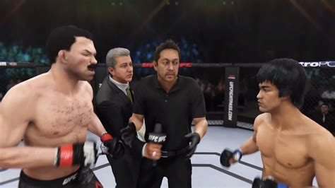 Don Frye Vs Bruce Lee EA Sports UFC 3 CPU Vs CPU Crazy UFC