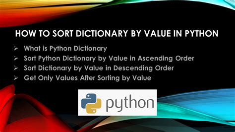 How To Sort Dictionary By Value In Python Spark By {examples}