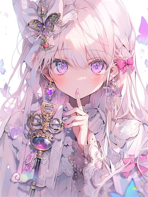 Girl Gesture Jewelry Anime Hd Phone Wallpaper Peakpx