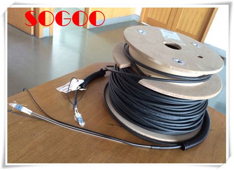 Armored Branch 70mm 2 Cores Cpri Fiber Cable Dlc Pc Dlc Pc Sm Mm Gyfjh Lszh