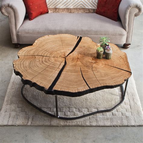 Prime Oak Slice Tables Alex Brooks Furniture