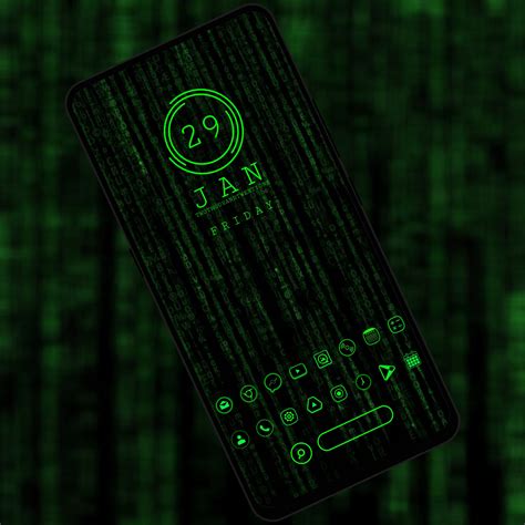 theme  matrix randroidthemes