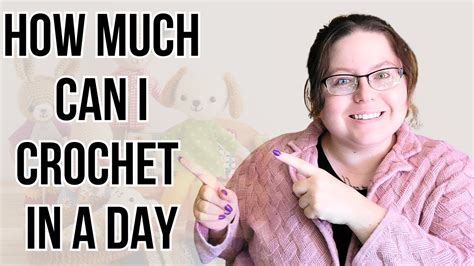 Seeing How Much I Can Crochet In A Day Market Prep Vlog Crochet