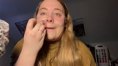 ASMR Doing My Makeup Whisper Ramble YouTube