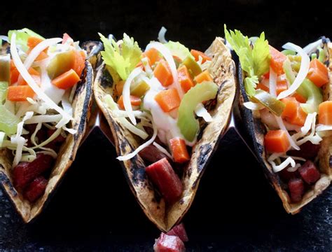 Corned Beef And Cabbage Tacos Taste With The Eyes