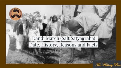 Dandi March Salt Satyagraha Date History Reasons And Facts