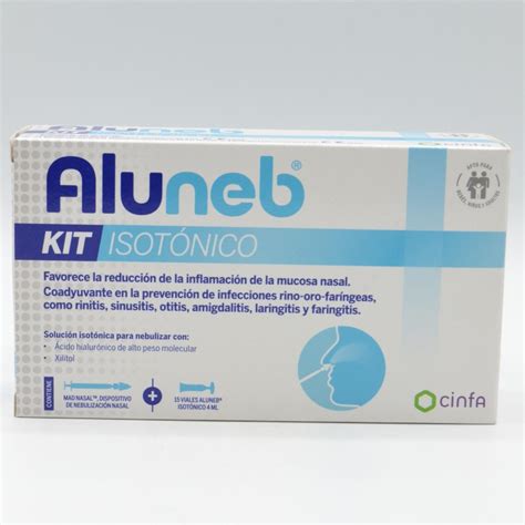 Aluneb Kit Isotonico Viales Monodosis Dispositivo Nasal