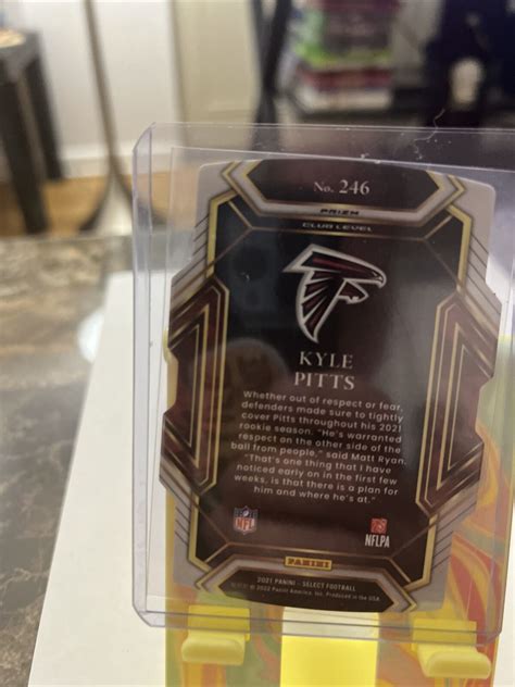 Kyle Pitts 2021 Panini Select Club Level Silver RC 246 EBay