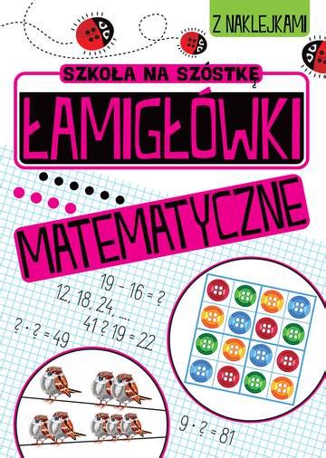 Zabawy Matematyczne Amig Wki Matematyczne Szko A Na Sz Stk Epub Pl