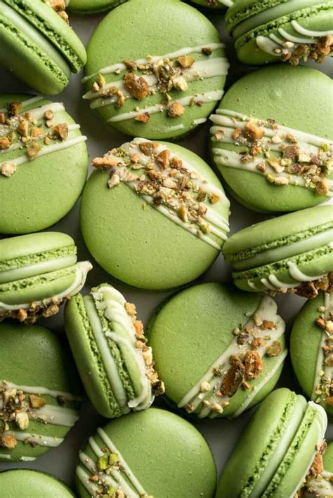 Pistachio Macarons Ahead Of Thyme