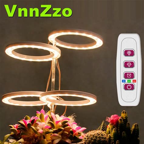 Vnnzzo Lampe Horticole De Croissance Led Usb V Pour Plantes Anneau D