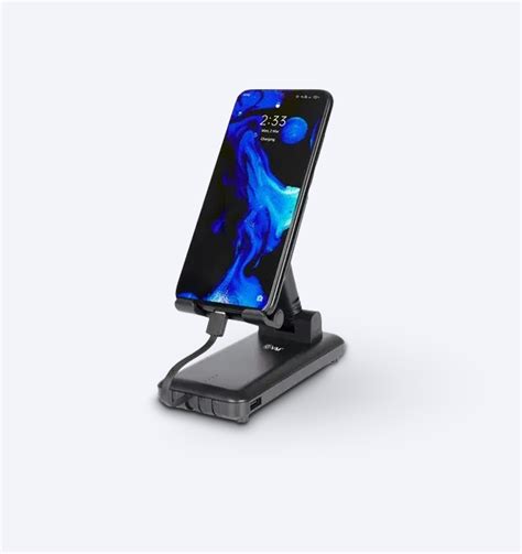 mah black pro power bank  stand joytree global