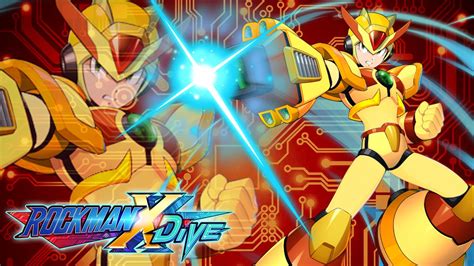 Rockman X Dive Third Armor X Hyper Chip Wallpaper