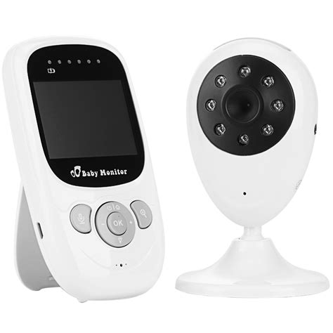 SP880 Wireless Baby Monitor with Temperature Monitoring, Night Light ...