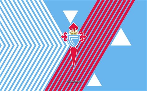 Download Rc Celta De Vigo Logo 4k Spanish Football Team Blue White