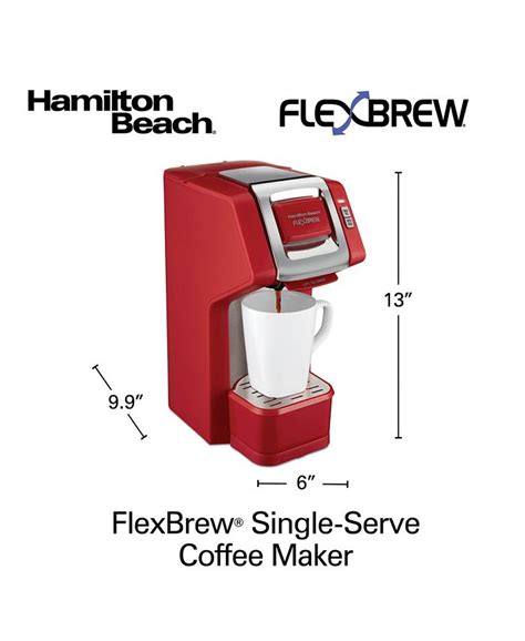 Hamilton Beach Flexbrew Deluxe Single Serve Coffee Maker Macys