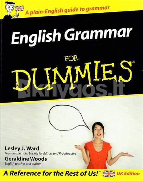 English Grammar For Dummies A Plain English Guide To