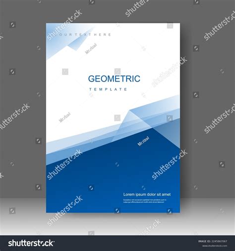 Book Cover Design Modern Annual Report Stock Vector (Royalty Free) 2245867067 | Shutterstock