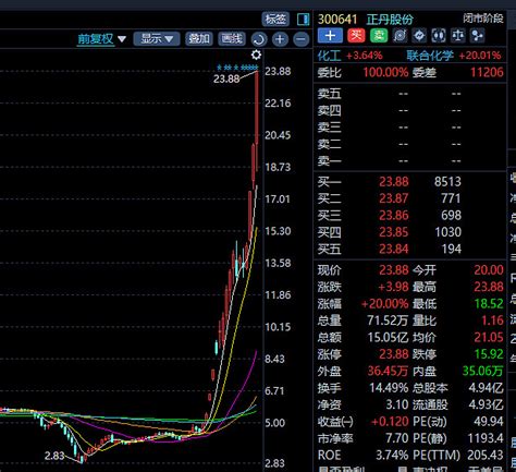 全面聊一聊今天买正丹股份的逻辑及后市展望 2024年第一只10辈股估计就要诞生了，毕竟现在8倍多了，明天如果能继续涨停就直接10倍。正丹股份