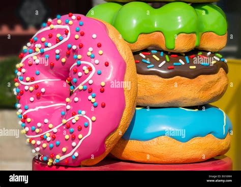 Giant Doughnut High Resolution Stock Photography And Images Alamy