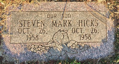 Steven Mark Hicks 1958 1958 Find A Grave Memorial