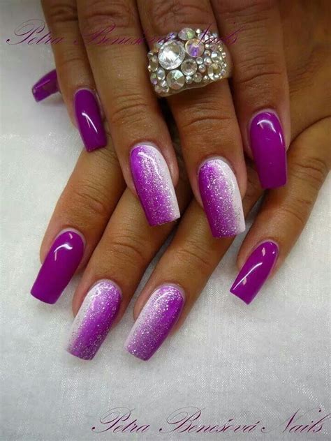 Nails Purple Ombre Nails Purple Nail Art Purple Nail Designs Diy Nail Designs Acrylic Nail