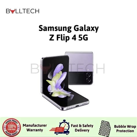 Samsung Galaxy Z Flip 4 5g F721b 8gb Ram 128gb Rom256gb Rom 1 Year Warranty By Samsung