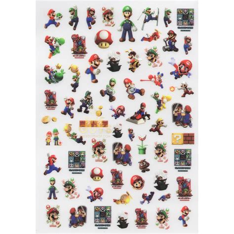 Super Mario Super Sticker Set Stickeralben Kauflandde Worksheets