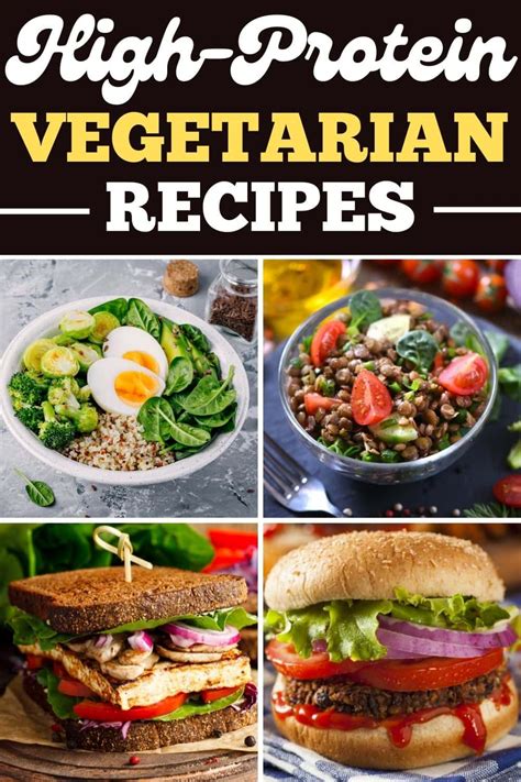 30 Best High-Protein Vegetarian Recipes - Insanely Good