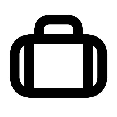 Suitcase Briefcase Bag Vector SVG Icon SVG Repo