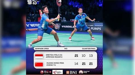 Kabar Greysia Polii Dan Apriyani Rahayu Kalah Di Denmark Open 2021