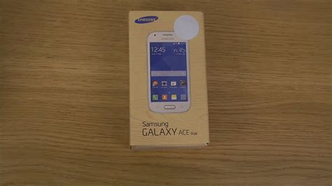 Samsung Galaxy Ace Style Unboxing Youtube