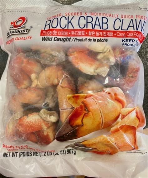 Rock Crab Claws Seafoods Of The World Fresh Fish Market Billings Mt