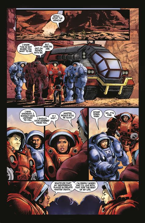 Read Online Starcraft Soldiers Comic Issue 3