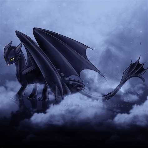 toothless - Night Fury Fan Art (11265426) - Fanpop