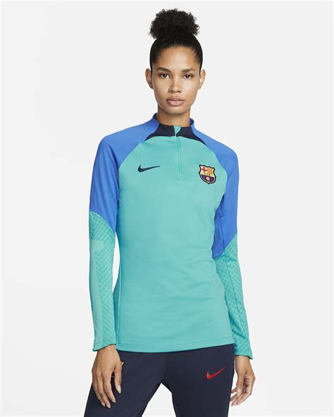 F C Barcelona Strike Women S Nike Dri Fit Football Drill Top Nike Be