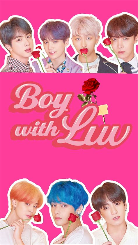 85 Wallpaper Bts Boy With Luv - MyWeb