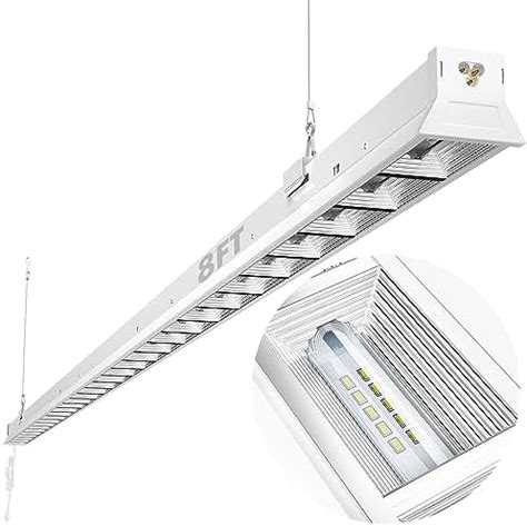 Faithsail Ft Led Shop Lights With Reflector Linkable Led Strip