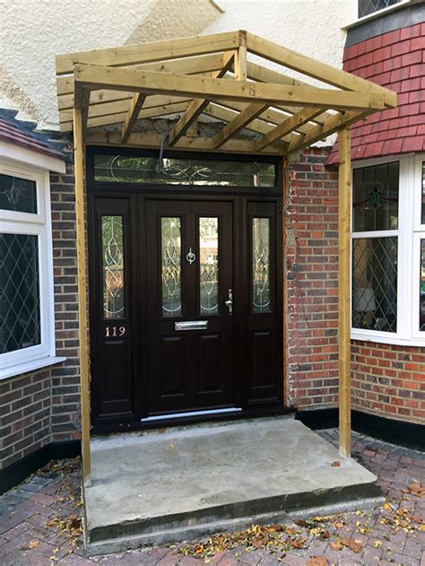 Bespoke Door Canopy Installation In Willesden North West London