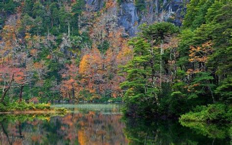 nature, Landscape, Forest, Fall, Lake, Reflection, Mountain, National ...