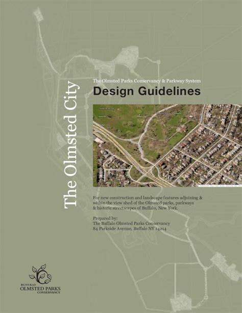 Pdf Design Guidelines The Olmsted City Design Guidelines For New