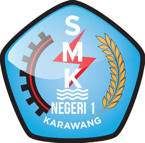 Logo SMK Negeri 1 Karawang Jawa Barat - 237 Design