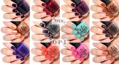 OPI Nordic Collection F W 2014 15 The Brunette Mix