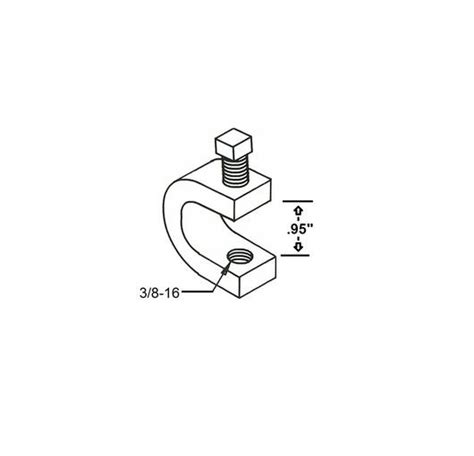 Beam Flange Clamp | AKON – Industrial Curtain Track