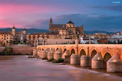 Most Rzymski Most Puente Romano Kordoba Andaluzja Hiszpania