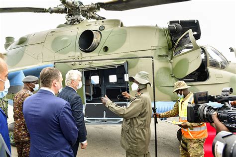 Museveni Commissions First Ever Locally Overhauled Helicopter Bukedde