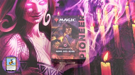 Pioneer Challenger Deck Mono Red Burn Unboxing YouTube