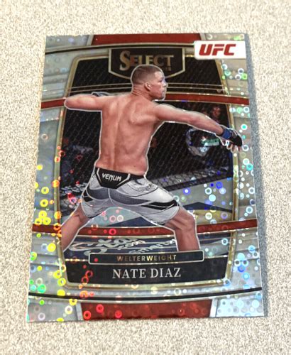 2022 Panini Select UFC Concourse Disco Prizm 54 Nate Diaz For Sale