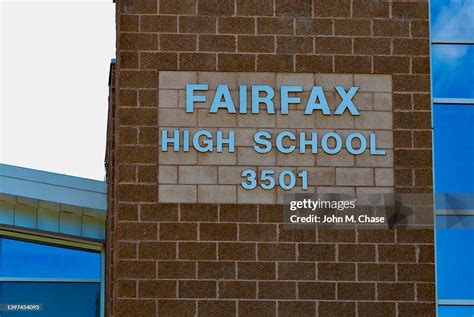 Fairfax High School City Of Fairfax Virginia High-Res Stock Photo ...