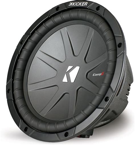 Kicker 40CWR104 CompR Series 10 Subwoofer With Dual 4 Ohm Voice Coils